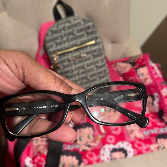 Coach Womens reading glasses black pre-owned - Picture 11 of 11